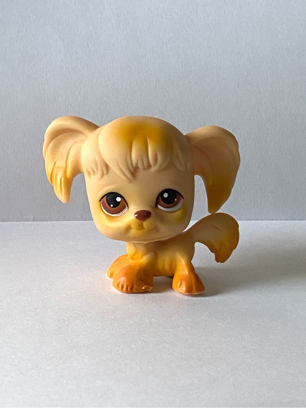 Littlest Pet Shop LPS Cocker Spaniel with Big Brown Eyes 2004 Hasbro